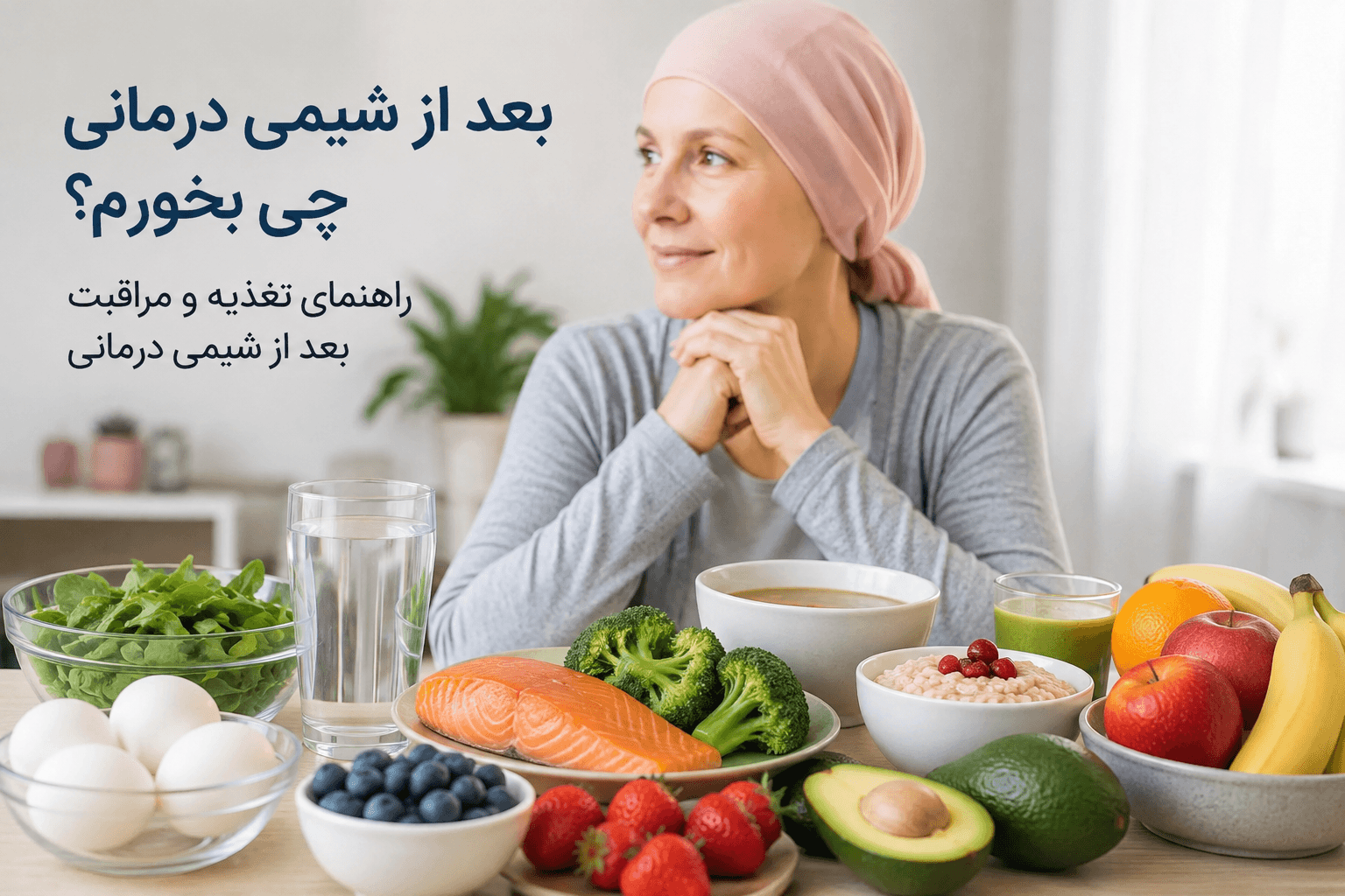 بعد از شیمی درمانی چی بخوریم؛ تغذیه مناسب بعد از شیمی درمانی
